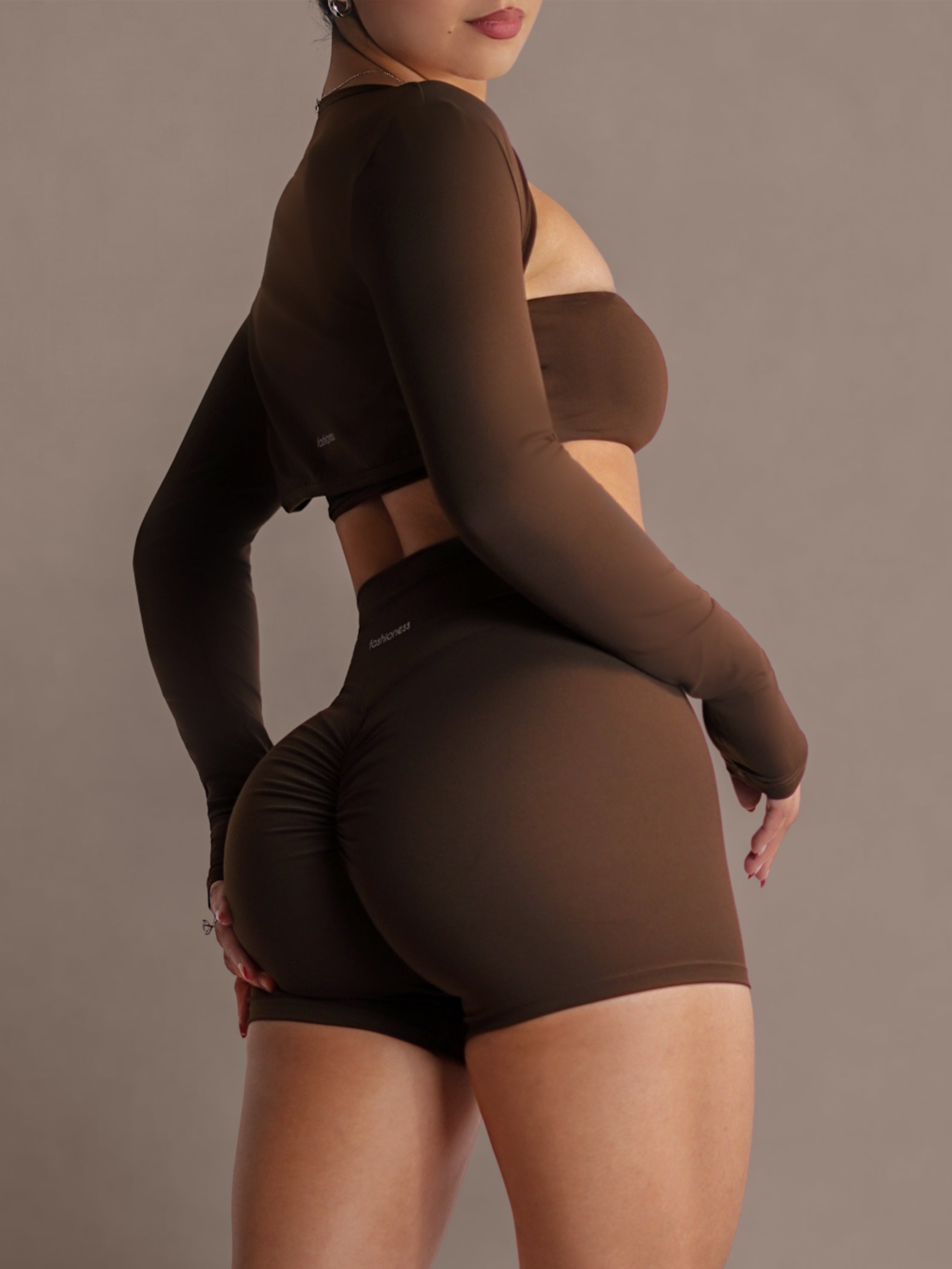 Embody Bolero Long Sleeves (Dark Chocolate)