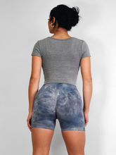 Load image into Gallery viewer, Basic Side Scrunch Top (Gray)