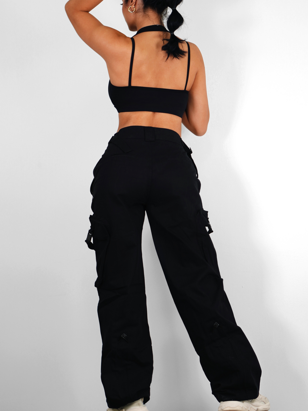 Snatched Cargo Pants (Black) – Fitness Fashioness