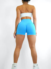 Load image into Gallery viewer, Seamless V Booty Shorts (Vice Blue)