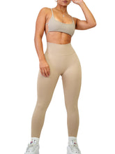 Load image into Gallery viewer, Athletic Seamless Leggings (Latte)