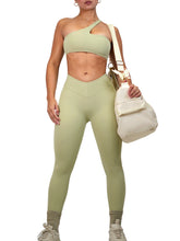 Load image into Gallery viewer, Athletic V Leggings (Sage)