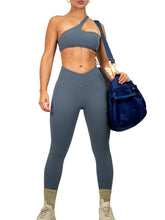Load image into Gallery viewer, Athletic V Leggings (Charcoal)