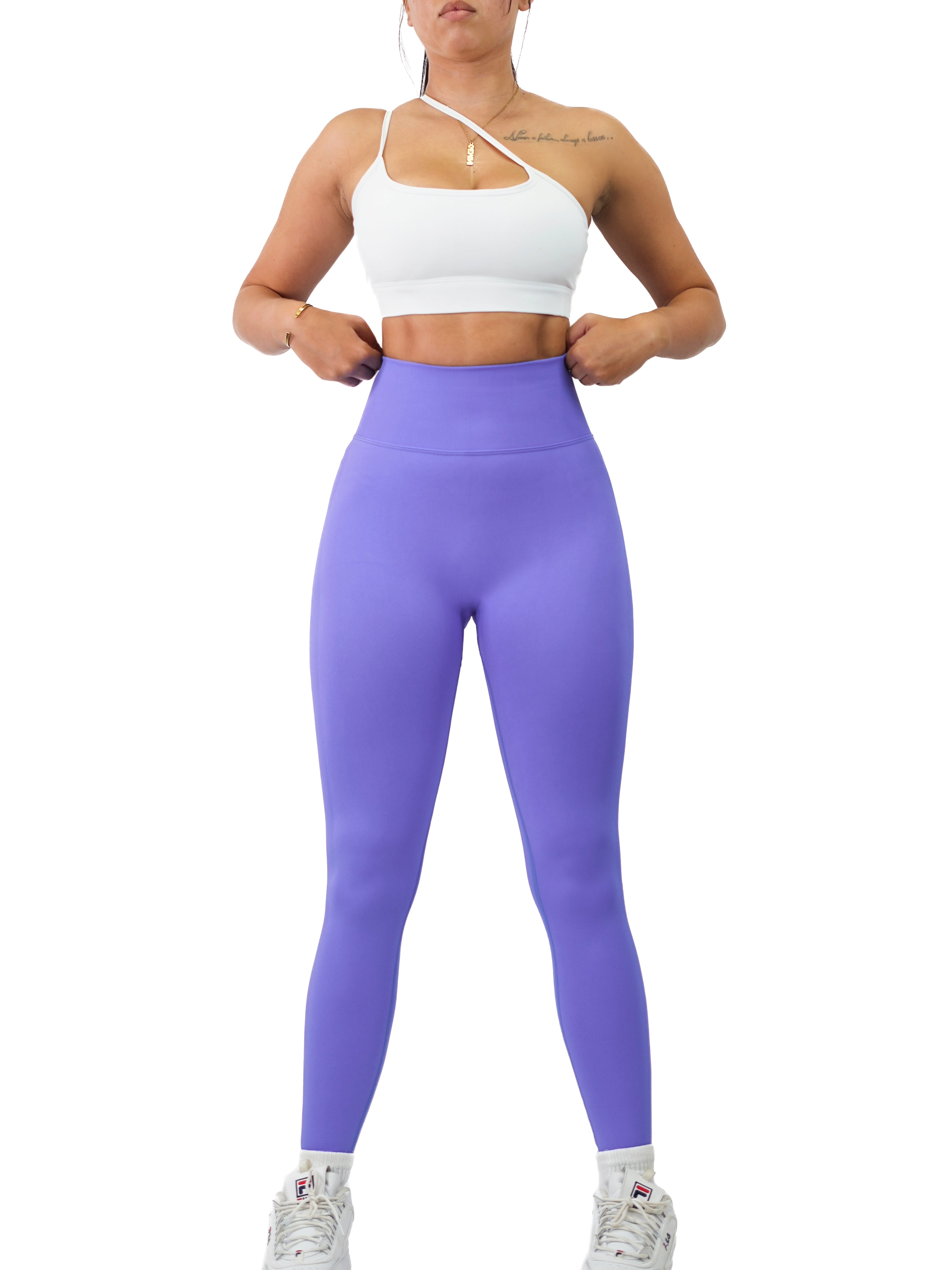 Figure Scrunch Leggings 2.0 (Hazy Purple)