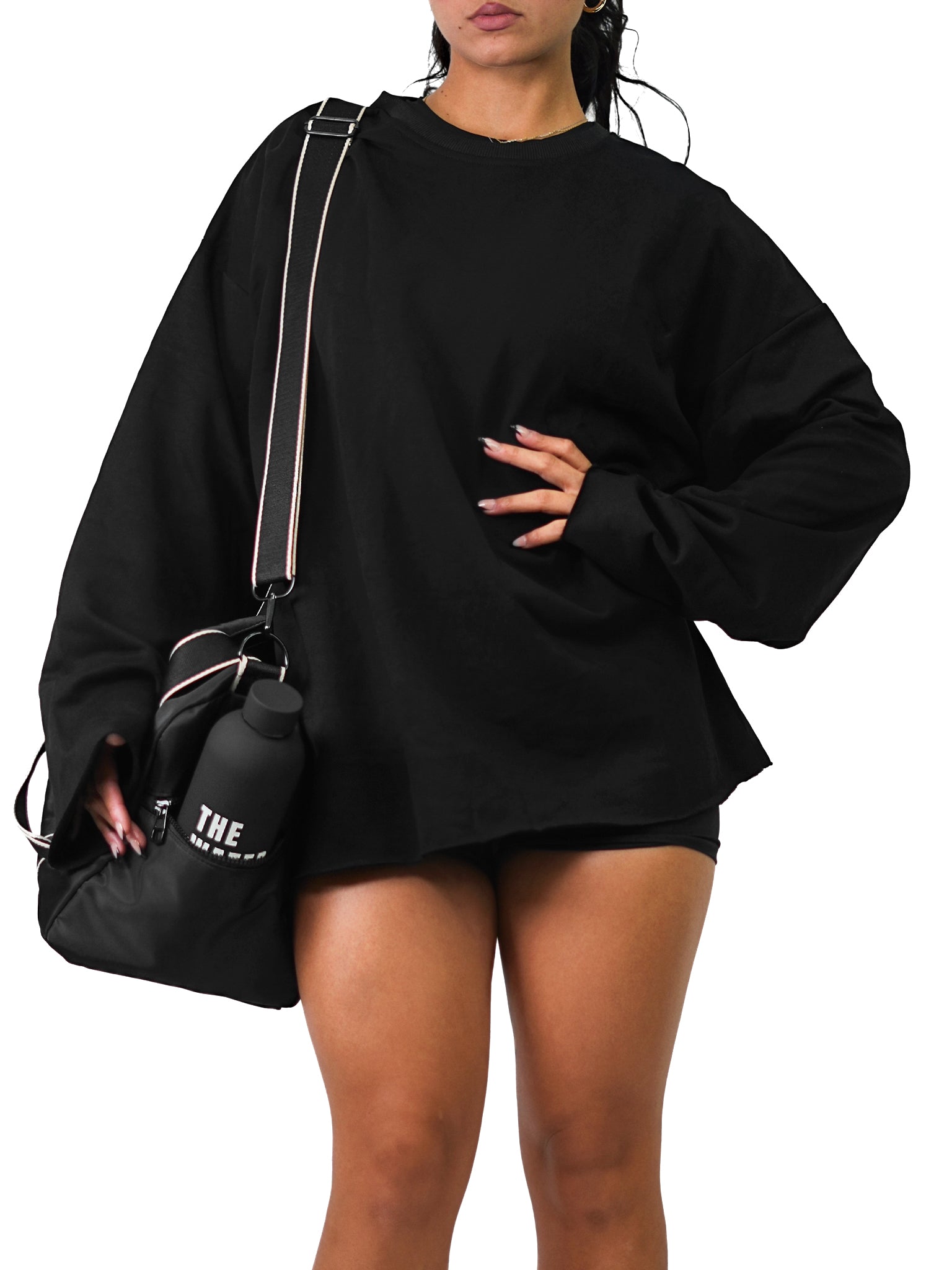 Oversize Me Sweatshirt (Black)