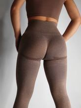 Load image into Gallery viewer, Contour Seamless Leggings (Coffee)