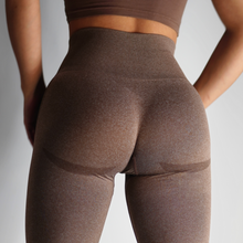 Load image into Gallery viewer, Contour Seamless Leggings (Coffee)