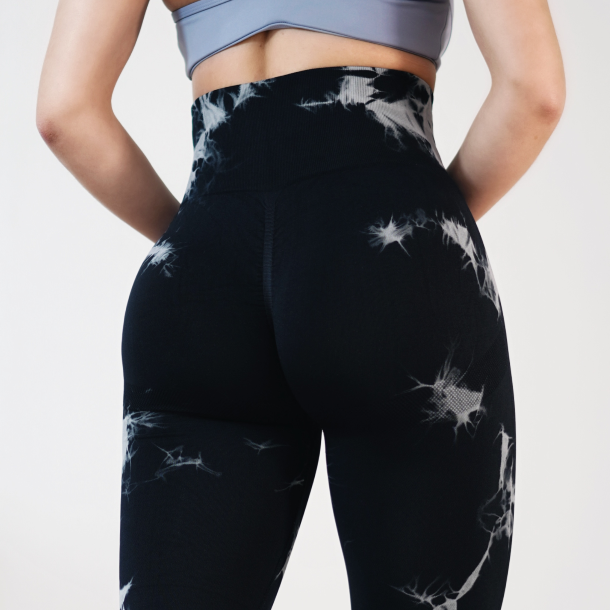 Spark Scrunch Leggings (Black)