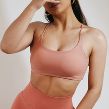Load image into Gallery viewer, Minimal Sports Bra (Guava Pink)