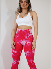 Load image into Gallery viewer, Spark Scrunch Leggings (Red)