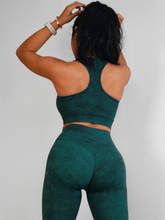 Load image into Gallery viewer, Fitted HIIT Sports Bra V2 (Hunter Teal)