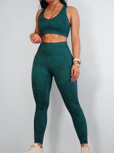 Fitted HIIT Leggings (Hunter Teal)