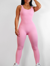 Load image into Gallery viewer, Ribbed Jumpsuit (Pink)
