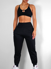 Load image into Gallery viewer, Hot Girl Running Pants (Black)
