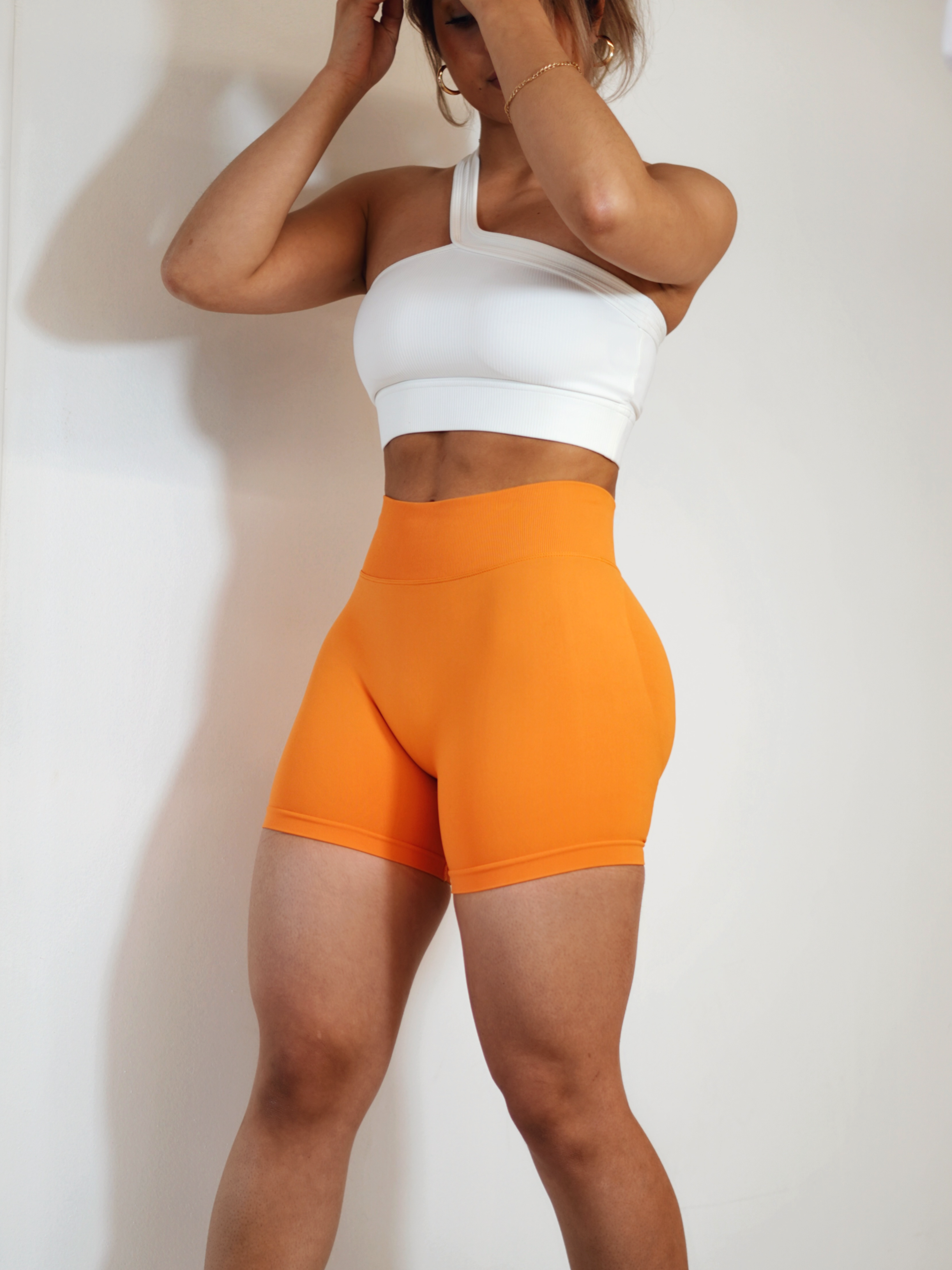 Seamless Booty Shorts (Mango)