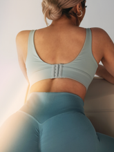 Load image into Gallery viewer, Adjustable Sports Bra (Minty Green)
