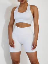 Load image into Gallery viewer, Oxygen Scrunch Shorts (White)