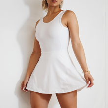 Load image into Gallery viewer, Tennis Sports Dress (White)