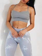 Load image into Gallery viewer, Daisy Sports Bra (Gray)