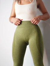Load image into Gallery viewer, Contour Seamless Leggings (Olive)