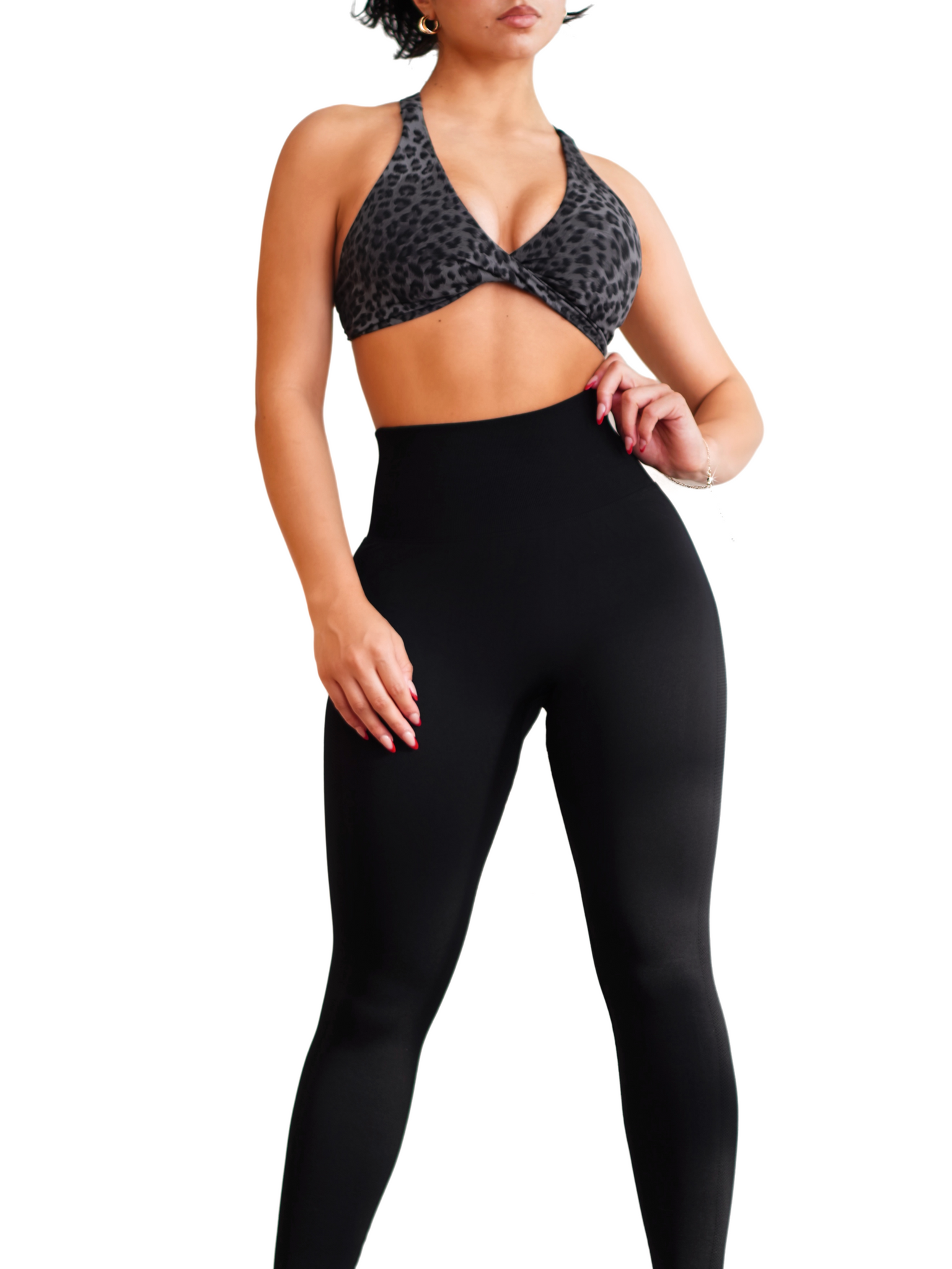 Figure Scrunch Leggings 2.0 (Black) – Fitness Fashioness