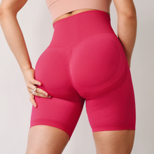 Load image into Gallery viewer, Figure Scrunch Shorts (Fuchsia Pink)