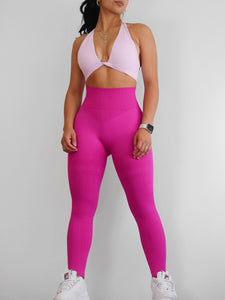 Sculpt Scrunch Leggings (Hot Pink) – Fitness Fashioness