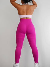 Load image into Gallery viewer, Sculpt Scrunch Leggings (Hot Pink)
