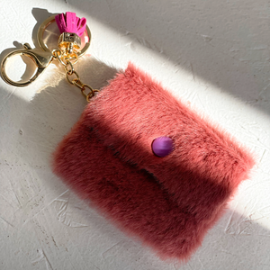 Mini Wallet Keychain (Velvet)