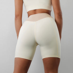Boho Soft Shorts (Ivory/Nude)