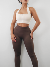 Load image into Gallery viewer, Sculpt Scrunch Leggings (Cocoa Brown)