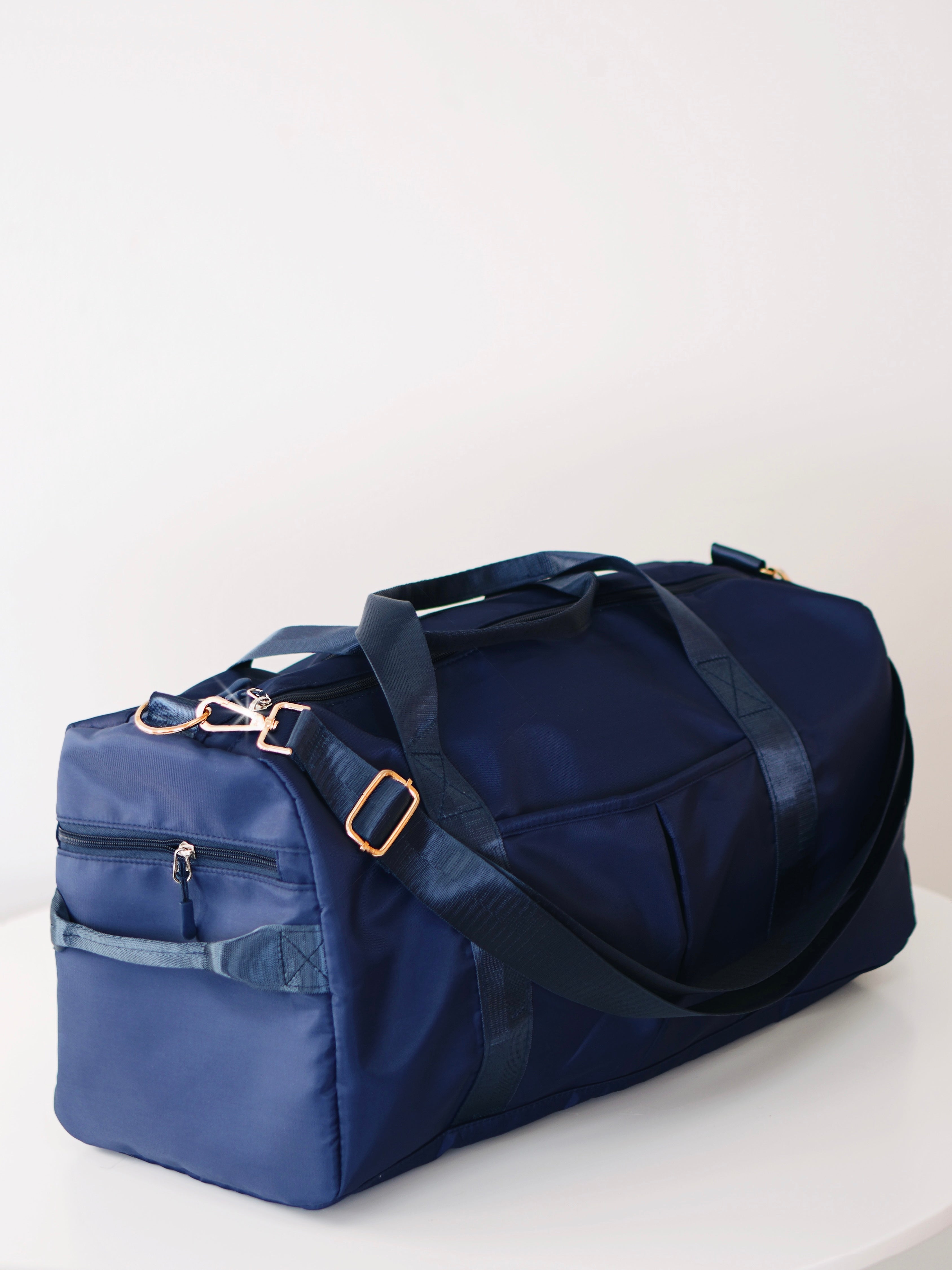 Pretty Gym Bag (Navy Blue)