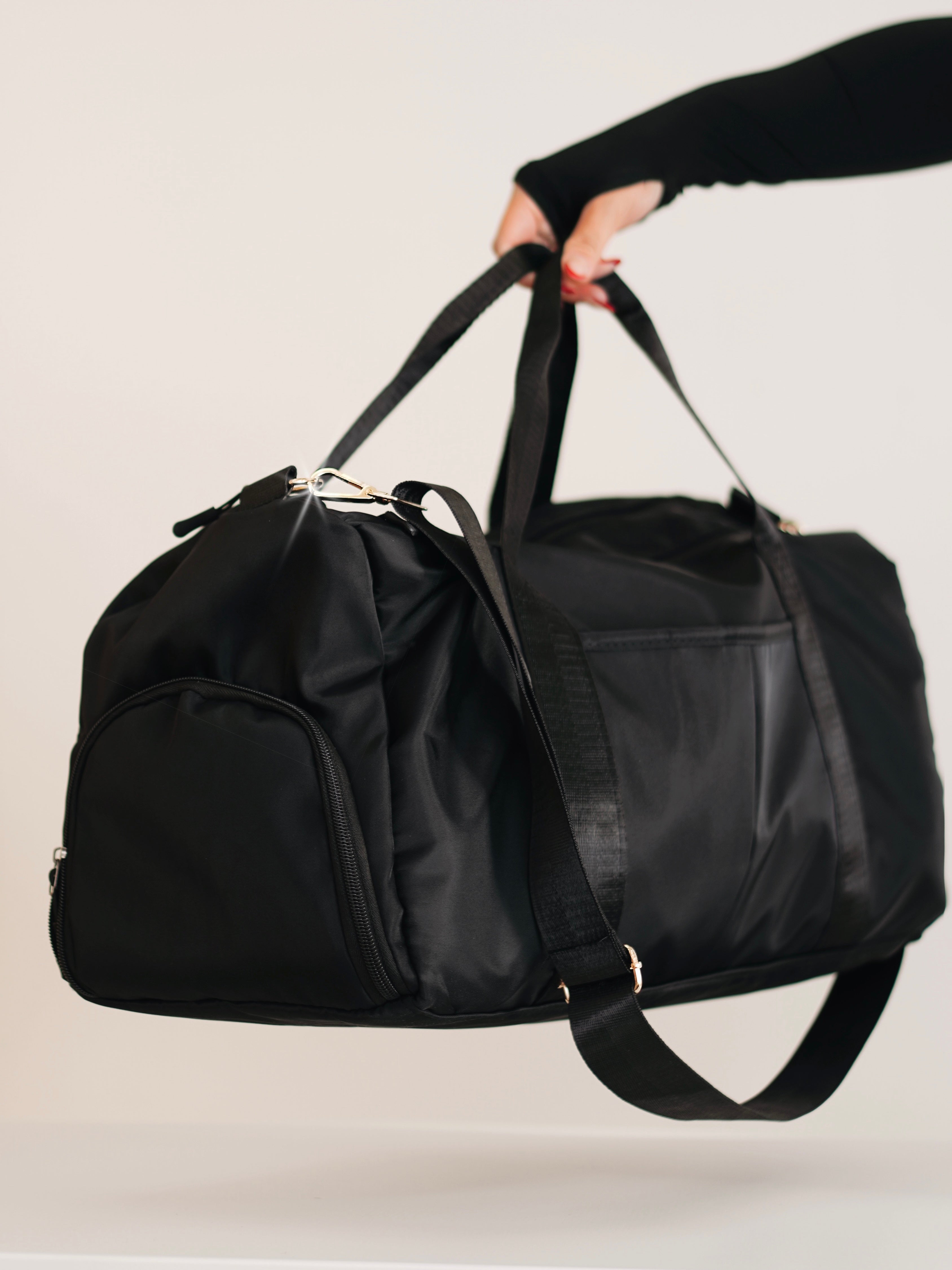 Pretty Gym Bag (Black)