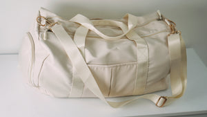 Pretty Gym Bag (Ivory)