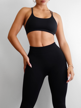 Load image into Gallery viewer, Hiit Sports Bra (Black)